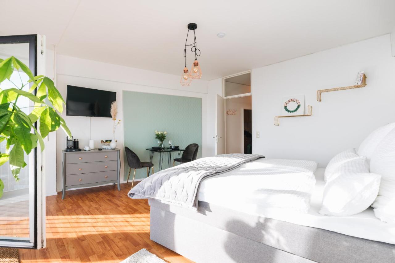 Great City View I 26 Floor I Netflix And Boxspringbed Augsburg Exteriér fotografie